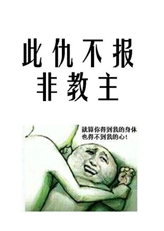 《此仇不报非教主》